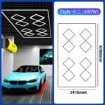 Geometric Designs Garage Lights​