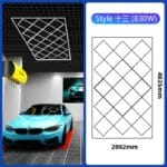 Geometric Designs Garage Lights​