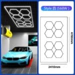 Geometric Designs Garage Lights​