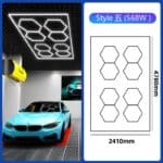 Geometric Designs Garage Lights​