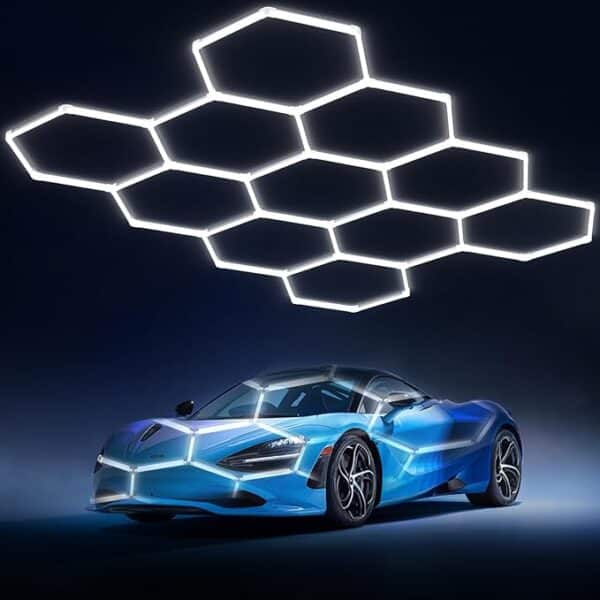 Hexagon Garage Lights-11 Hex Kit