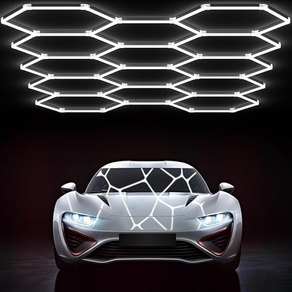 Hexagon Garage Lights-14 Hex Kit