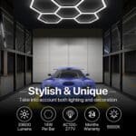 Hexagon Garage Lights-5 Hex Kit