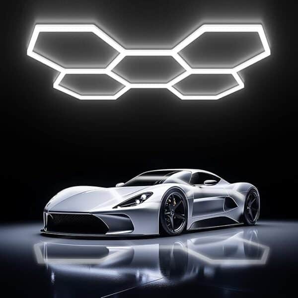 Hexagon Garage Lights-5 Hex Kit