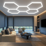 Hexagon Garage Lights-5 Hex Kit