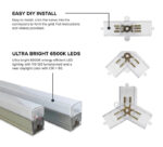 Hexagon Garage Lights-8 Hex Kit