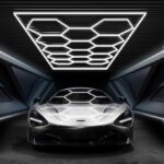 Hexagon Led Garage Lighting-14 Hex Kit With Border