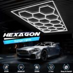 Hexagon Led Garage Lighting-14 Hex Kit With Border