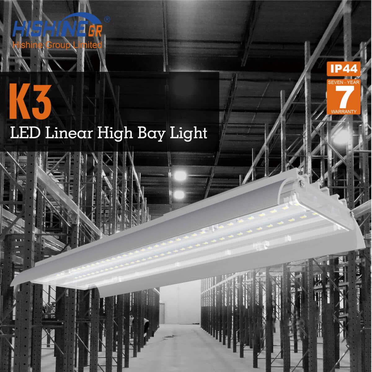 Linear LED High Bay Lights Anti Light Leakage On Both Sides 90W 7
