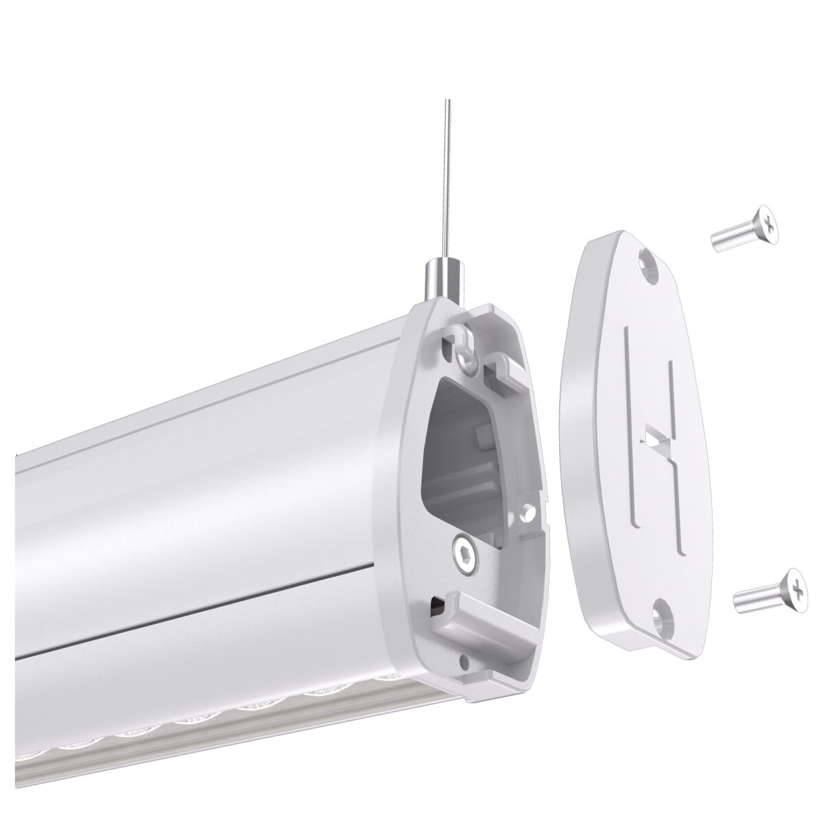 Suspended LED Light 60W 6000K 100 270V 2